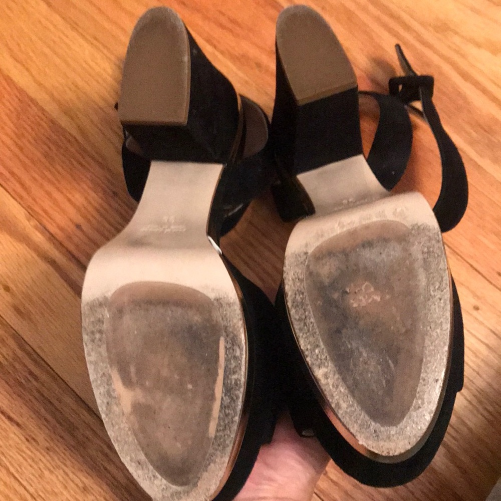 Like New Miu Miu Suede Platform Sandal Size 36 - image 6